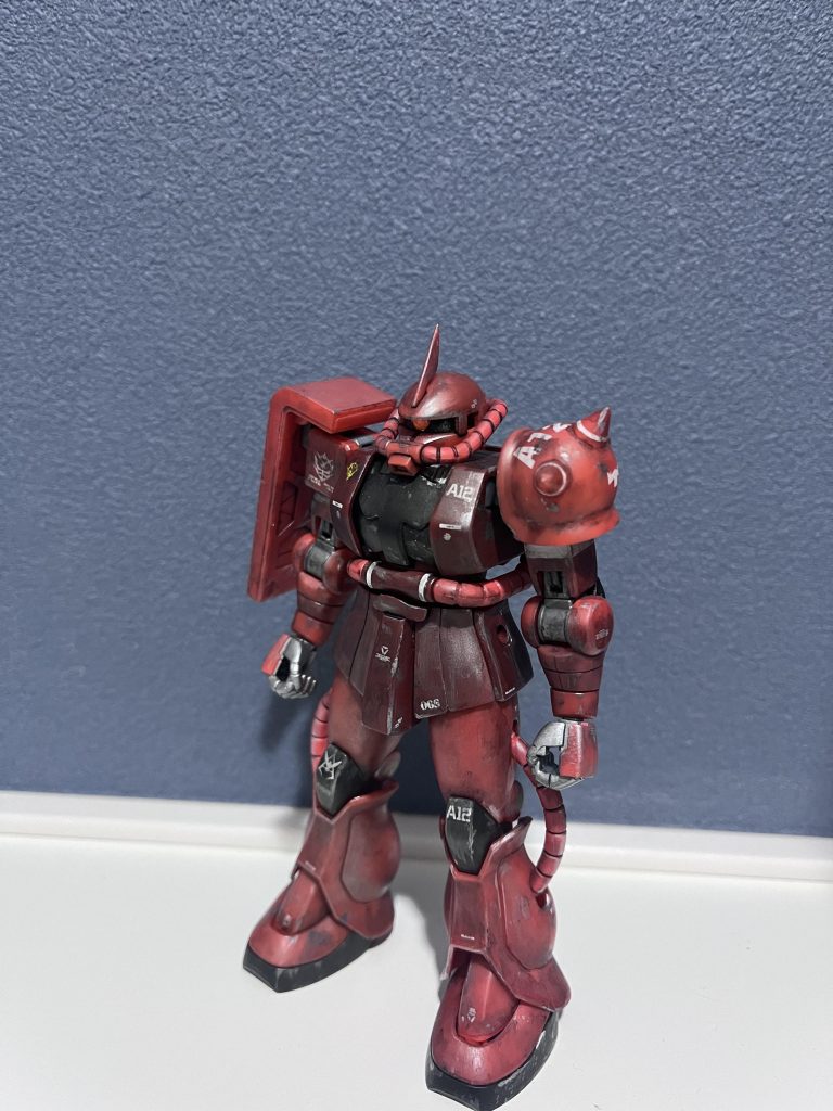 ガンダムベース限定シャアザク–2枚目/制作者：Mr.bluesky