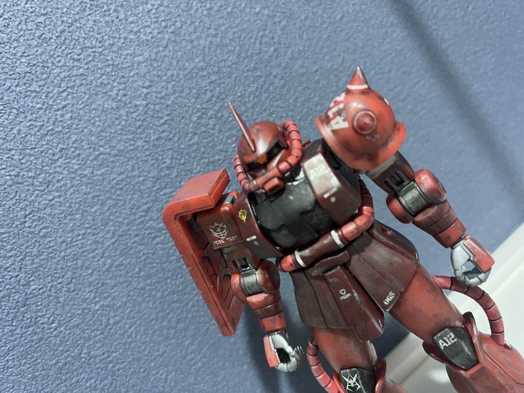 ガンダムベース限定シャアザク–3枚目/制作者：Mr.bluesky