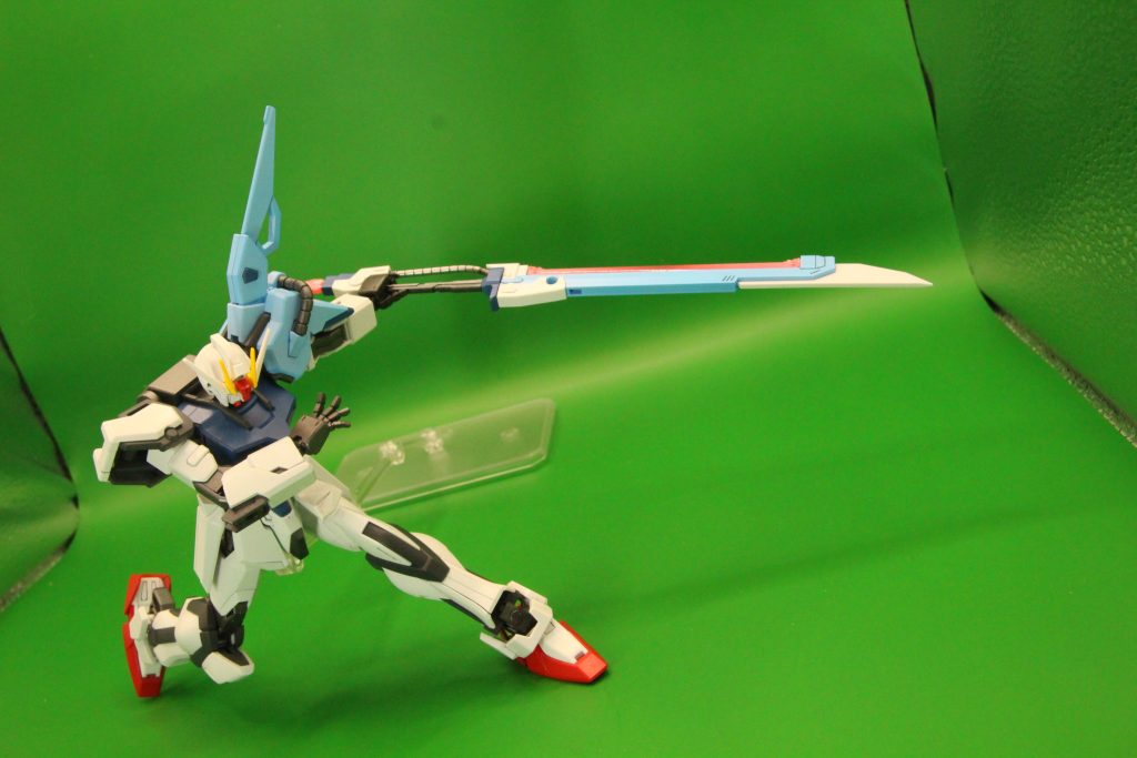 原作ではこんなに振り切っていません。(笑)ブリッツに刺さったままでしたからね。