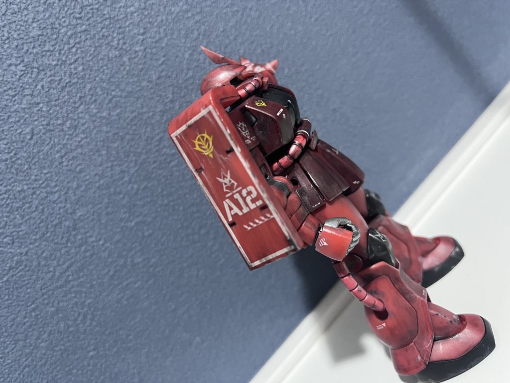 ガンダムベース限定シャアザク–4枚目/制作者：Mr.bluesky