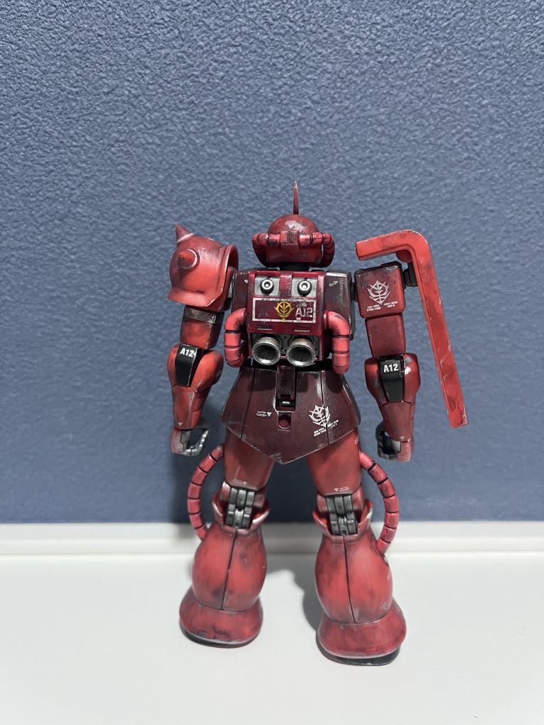 ガンダムベース限定シャアザク–5枚目/制作者：Mr.bluesky