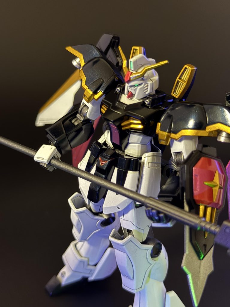 デュアルアイはいつも通り、ガイアの蛍光塗料を使用してます