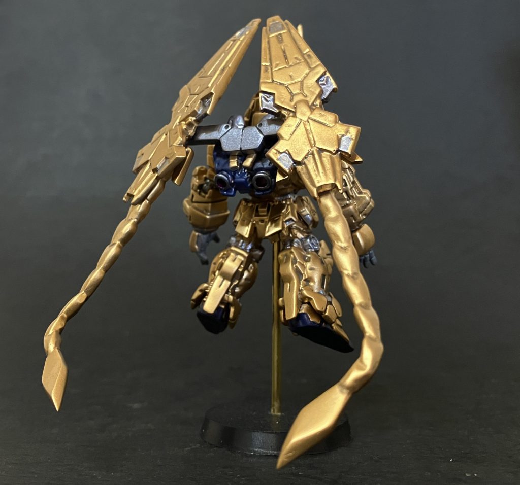 コンバージ改造　ユニコーンガンダム3号機 フェネクス ユニコーンモード–3枚目/制作者：いしゅと【I.S.T.works】