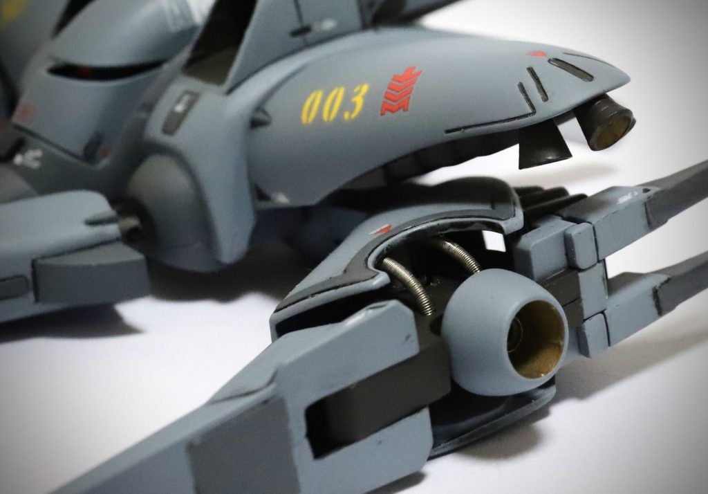 足首のパイプはスプリングパイプへ交換しました。