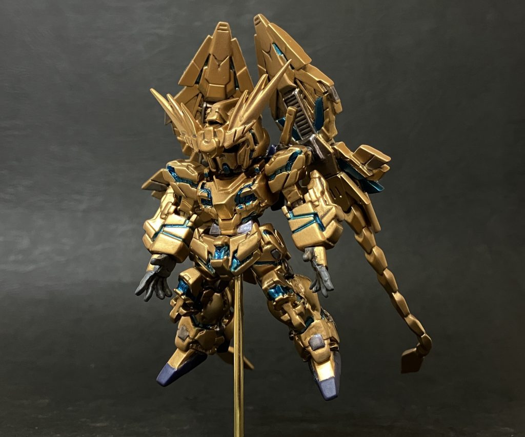 コンバージ　ユニコーンガンダム3号機 フェネクス デストロイモード（リメイク）–2枚目/制作者：いしゅと【I.S.T.works】