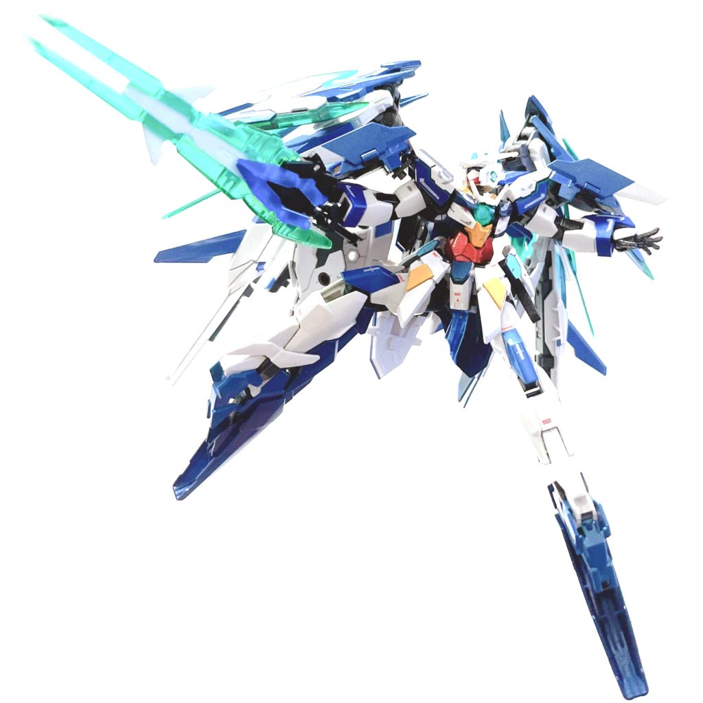 ちょっと分かりずらいですがお手製のオーヴァントユニットも装備できます。この形態は元のプランにはないので第2形態+αといったところですかね😓