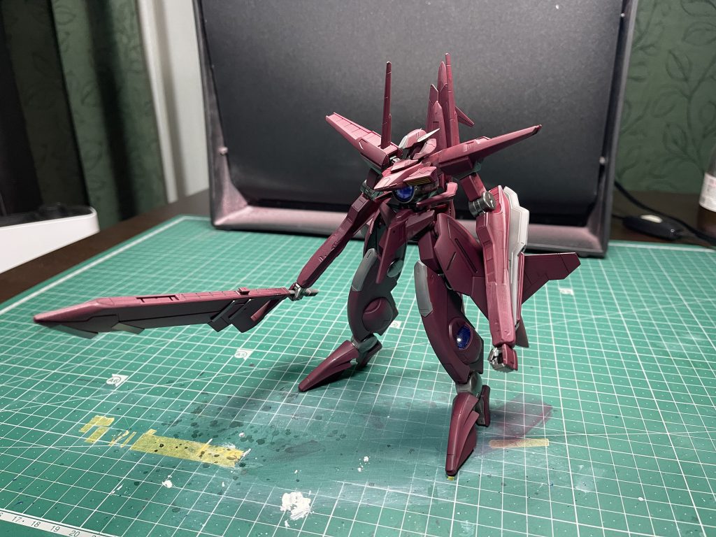 メインカラーをヤークトアルケーに近いカラーにしました。結構渋くて気に入ってます。