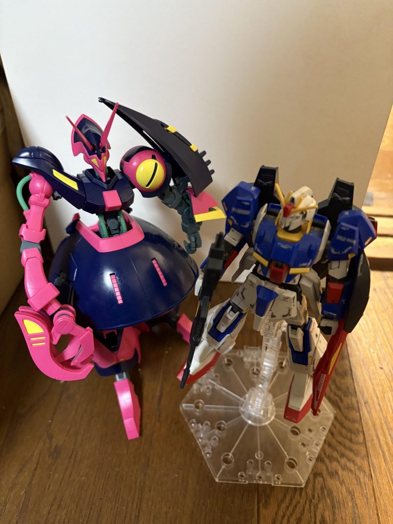 カミーユ機とツーショットです。