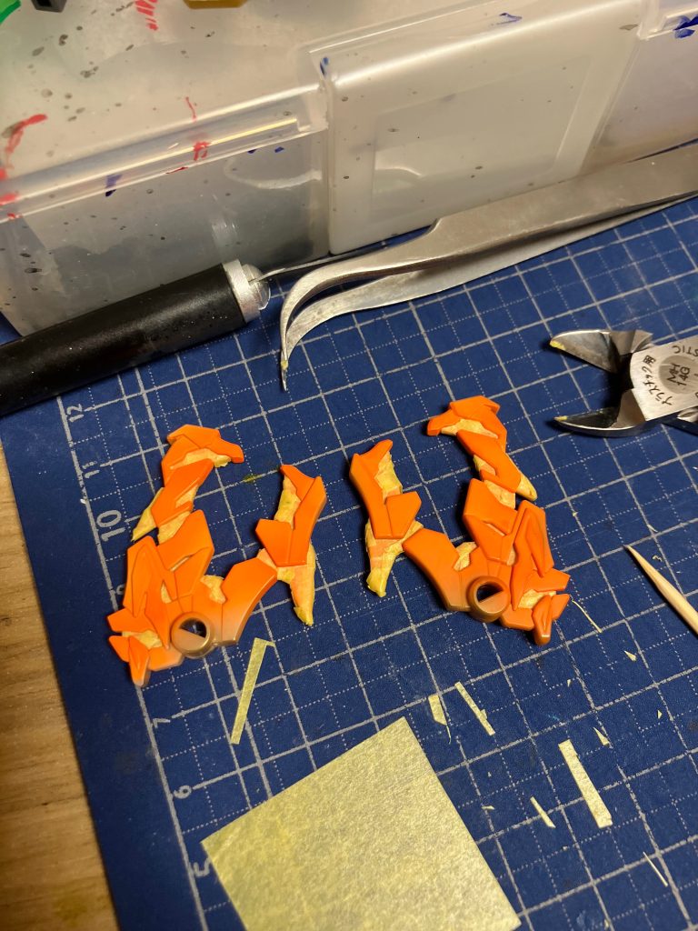 久々のマスキング地獄味わいましたが、黒いガンダムの極悪仕上がりに満足満足✨️