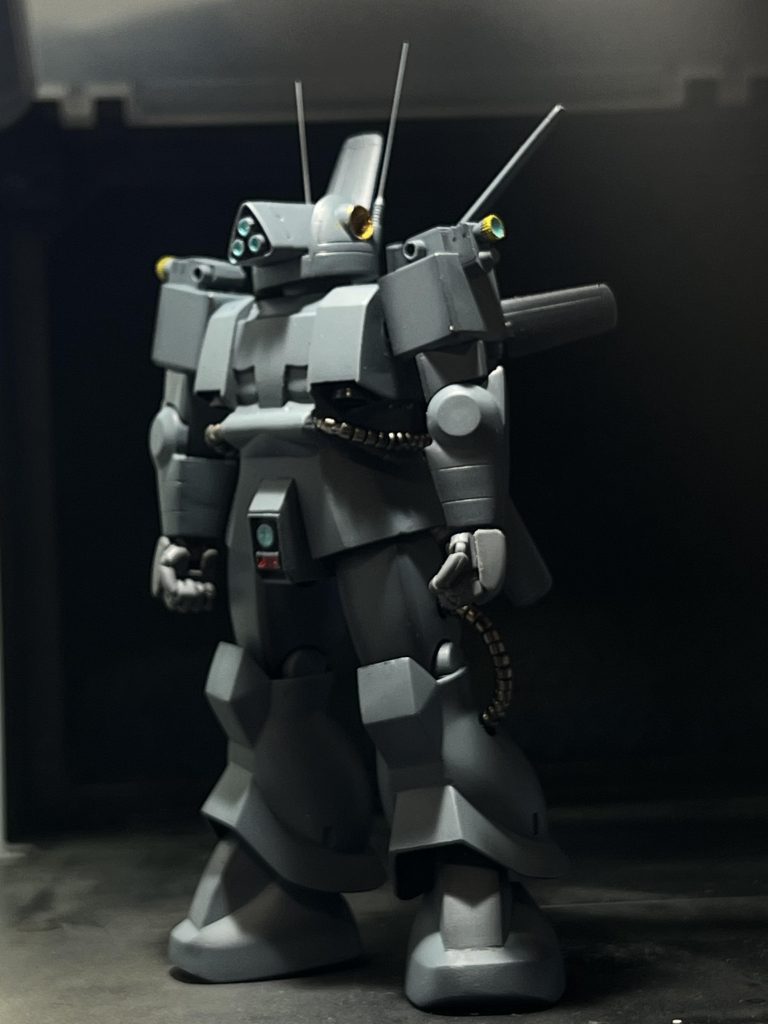 各関節を針金化アンテナ真鍮線へ変更パイプのメタル化バンドパーツをビルドパーツ丸のLへ変更