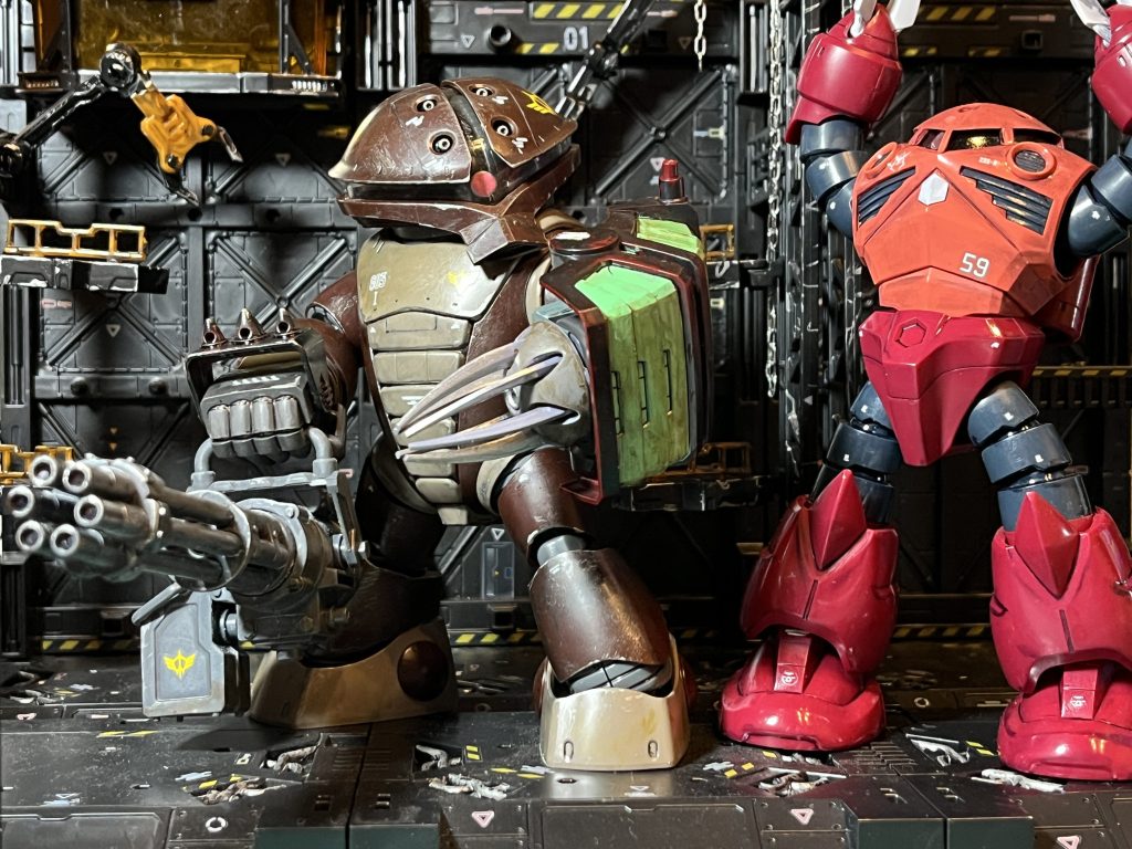 アッガイ重装型なんちて！そんなものまであるのかっ