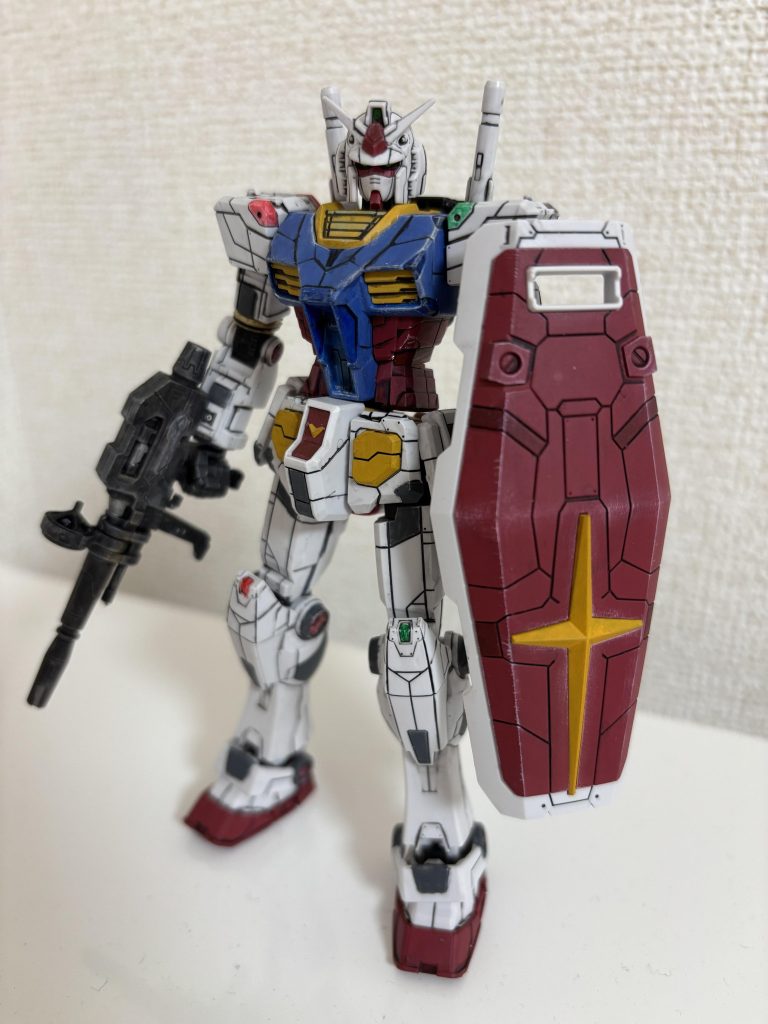 筆ムラは汚して誤魔化してます。