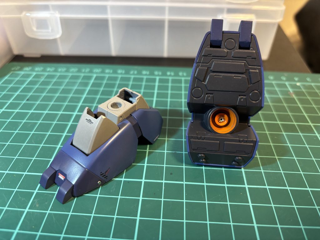 足裏。最低限の塗り分けで手抜きです。