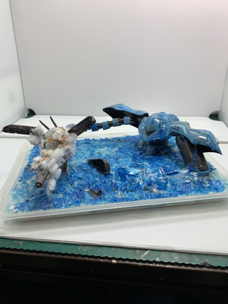 ハンドミサイル発射！
