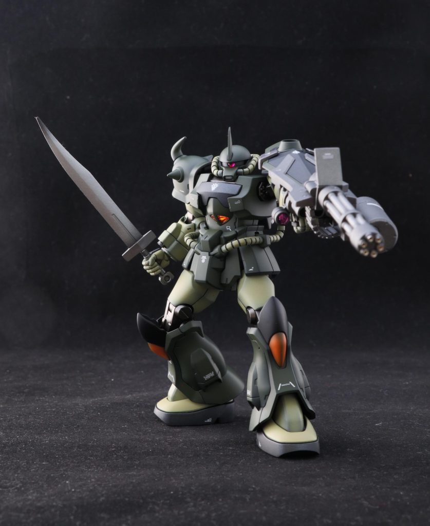 グフカスタム　リアルタイプカラー–3枚目/制作者：KURO