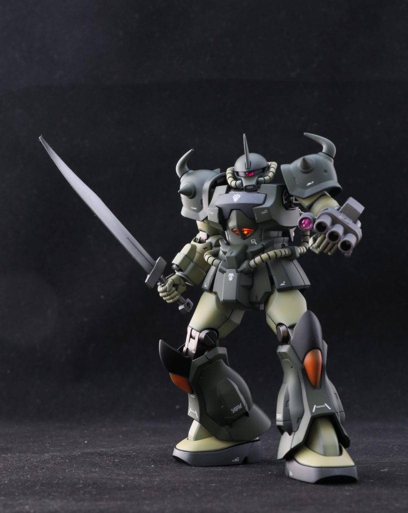 グフカスタム　リアルタイプカラー–4枚目/制作者：KURO