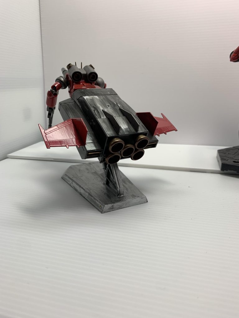 バーニア増強しました。