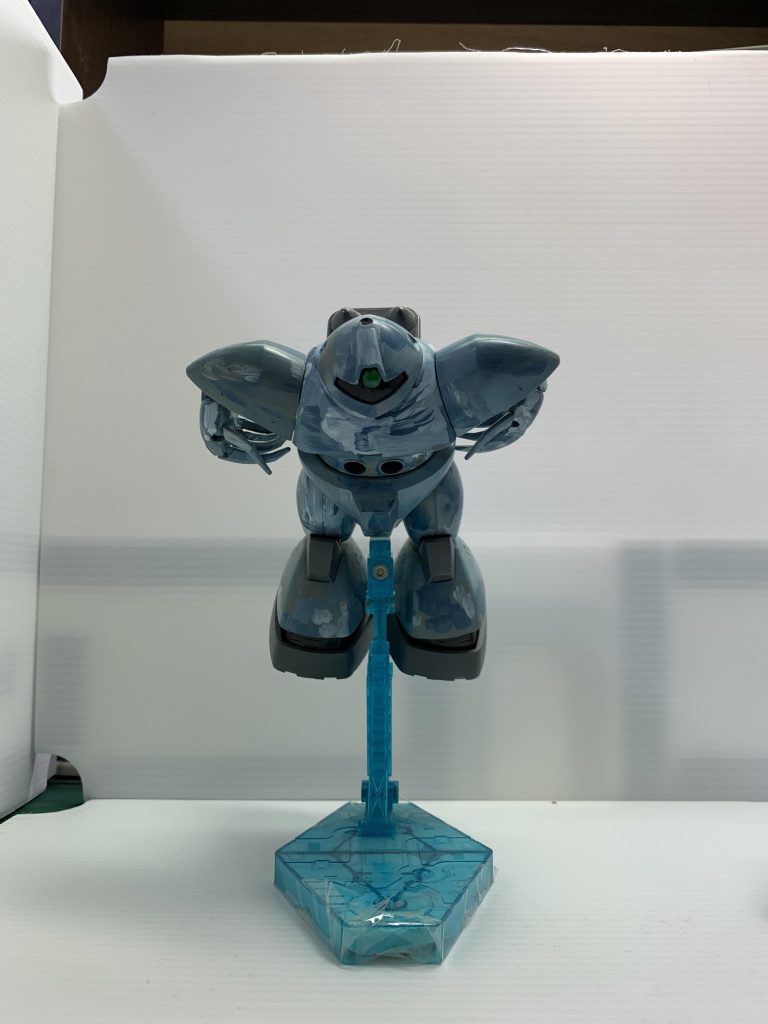 水中移動状態。