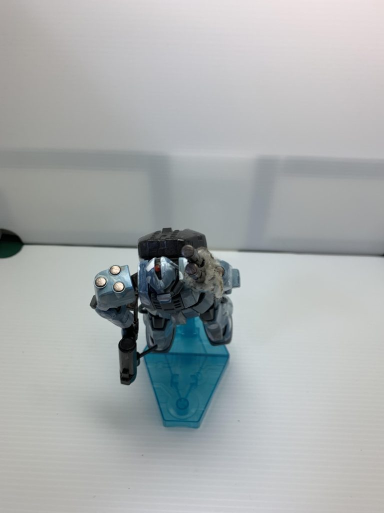 水中移動状態です。