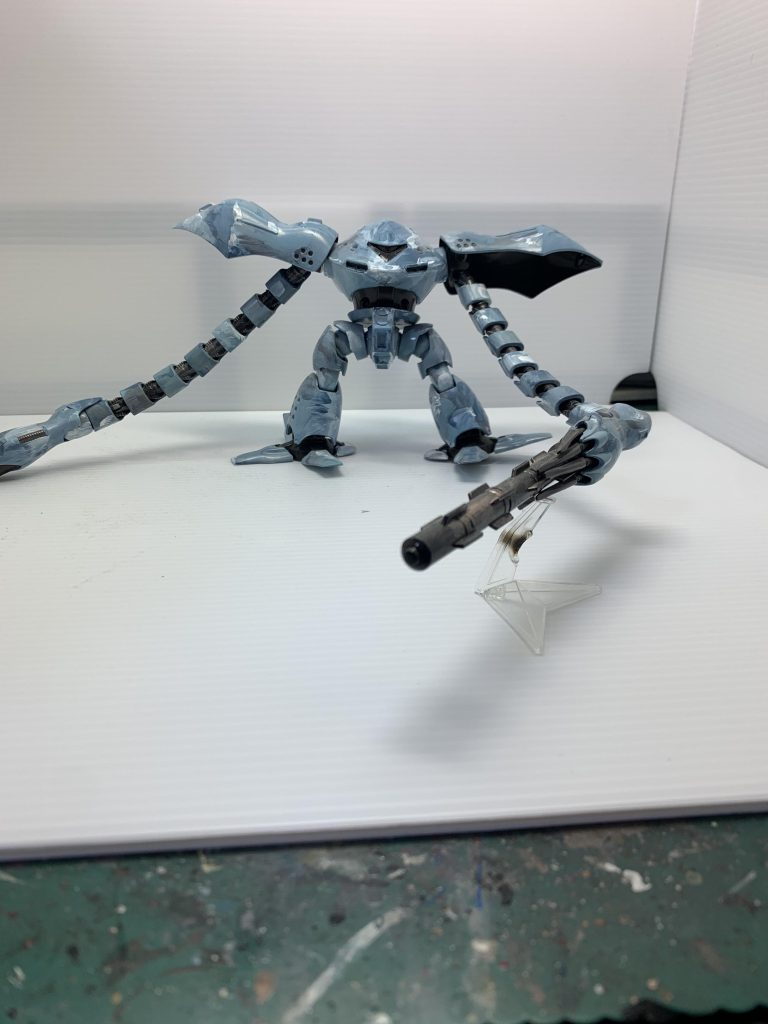 ハンドミサイルを繋げてみました。