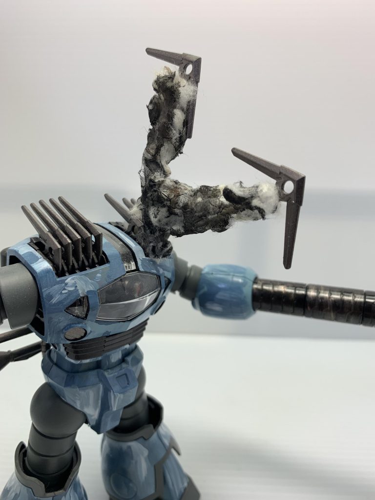 ブーメランカッターを発射させました。