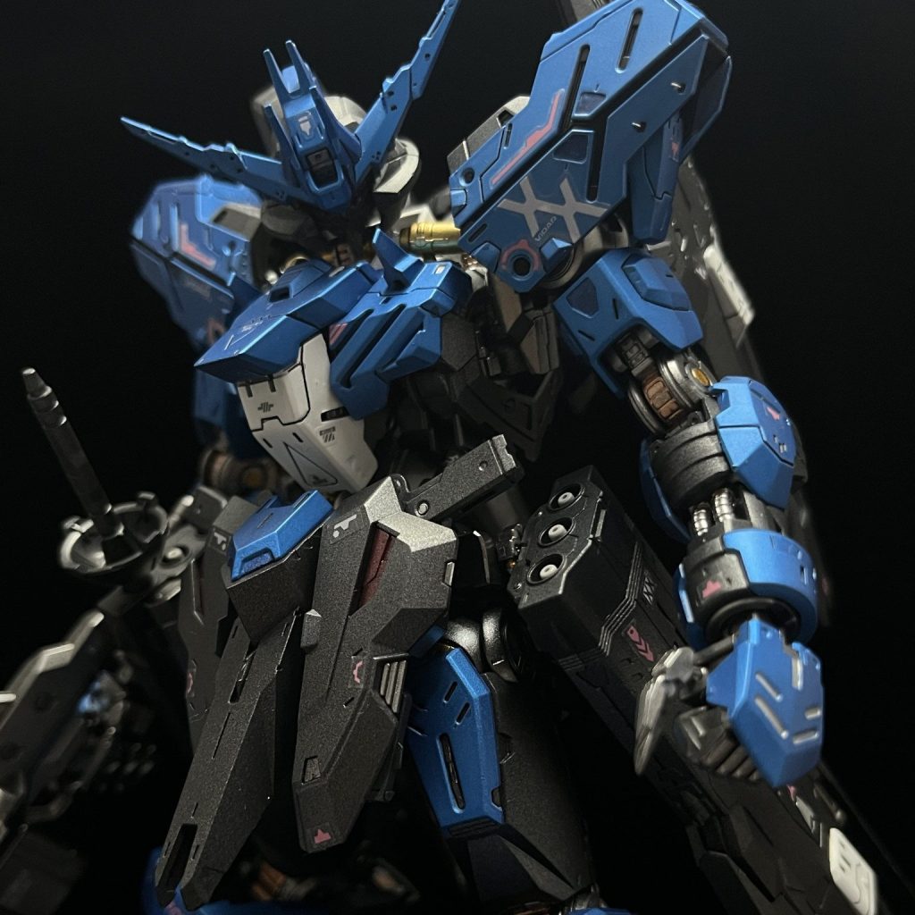 MGヴィダール メタリック塗装｜ぽんさんのガンプラ作品｜GUNSTA