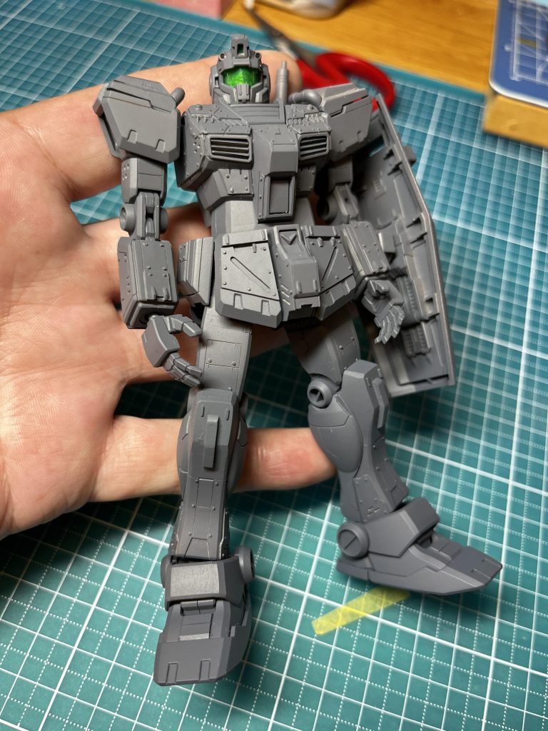 1/144 HGUC RGM-79C ジム改完成しました！–6枚目/制作者：black🇯🇵