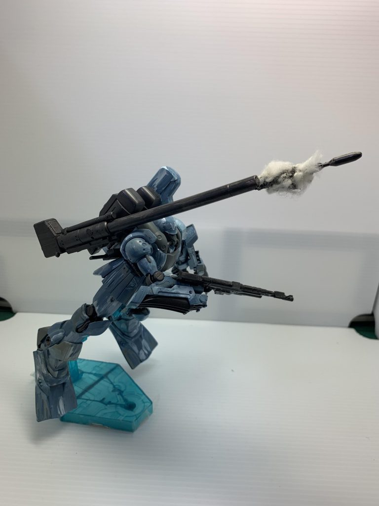 グレネードランチャーを発射させました。