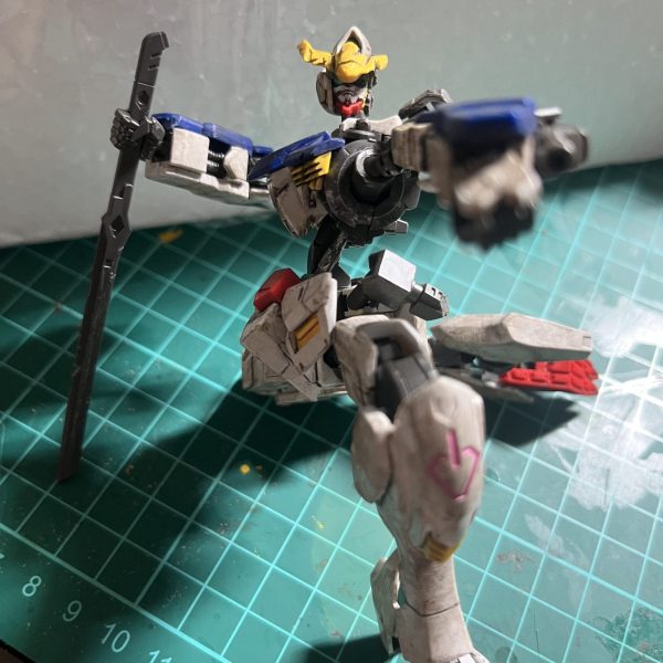 バルバトス第6形態ウェザリング