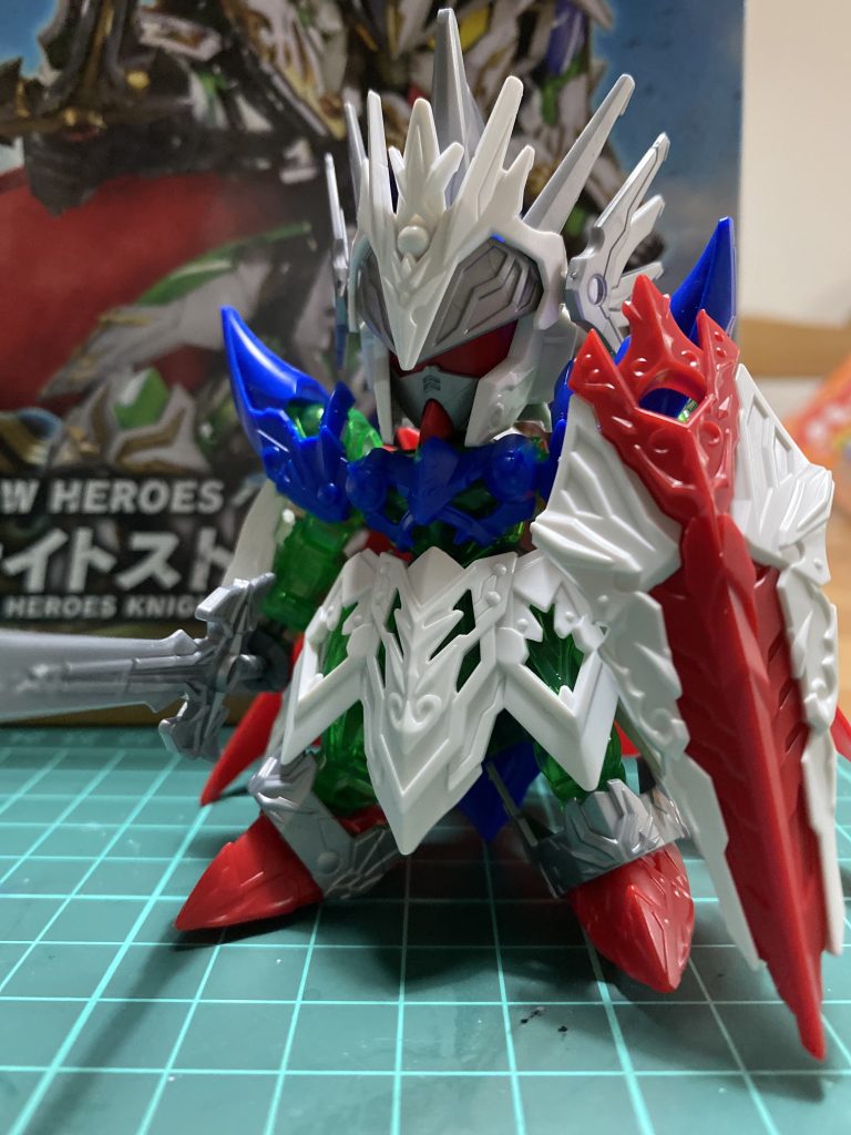 素組みです。プロポーションが良い。