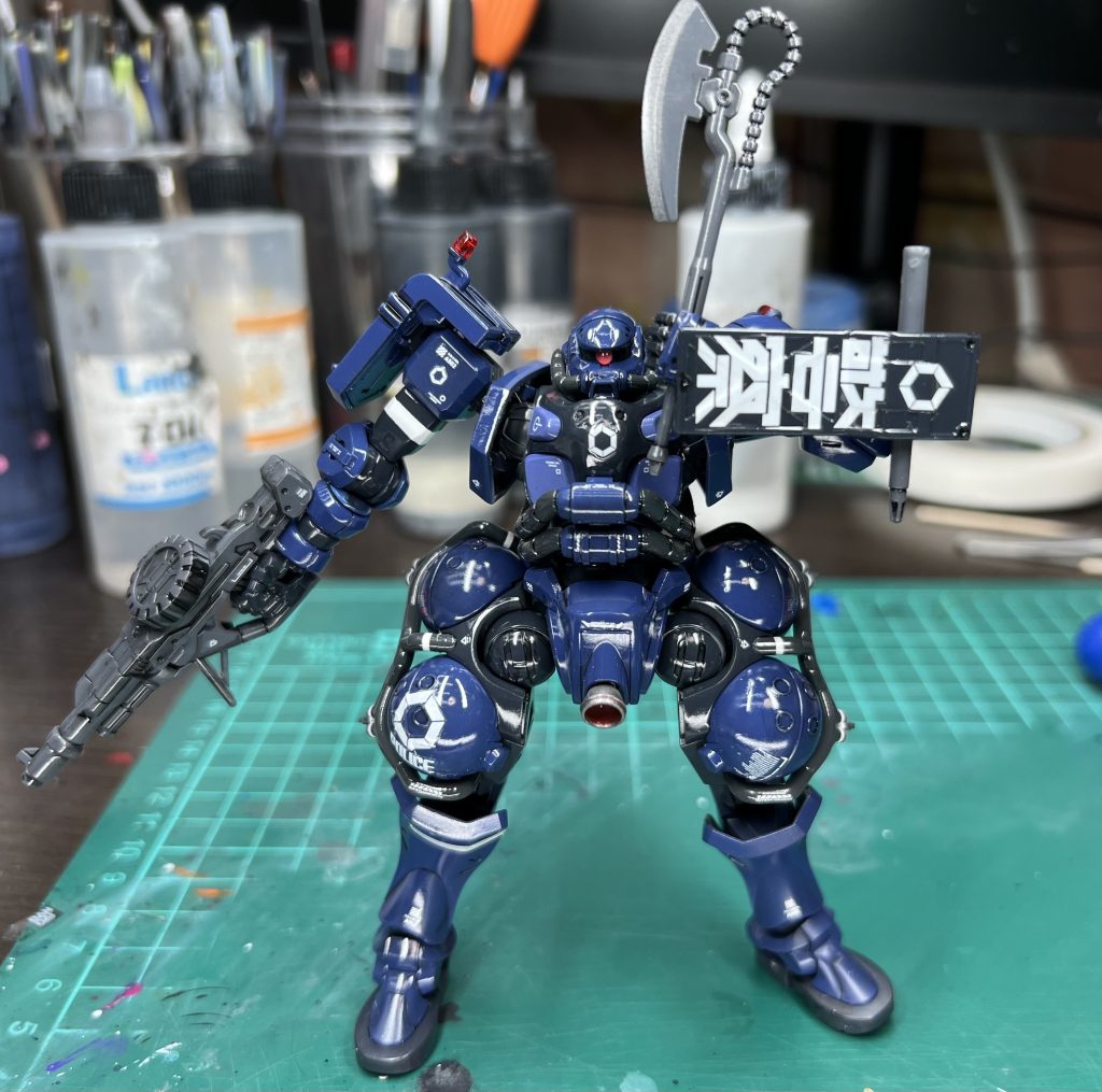 デカール貼り後のクリアがとても綺麗だったので撮ってみた