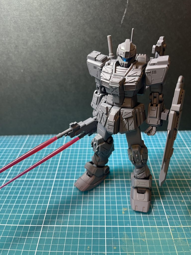 1/144 HGUC RGM-79FP ジム・ストライカー完成しました!–8枚目/制作者:black🇯🇵