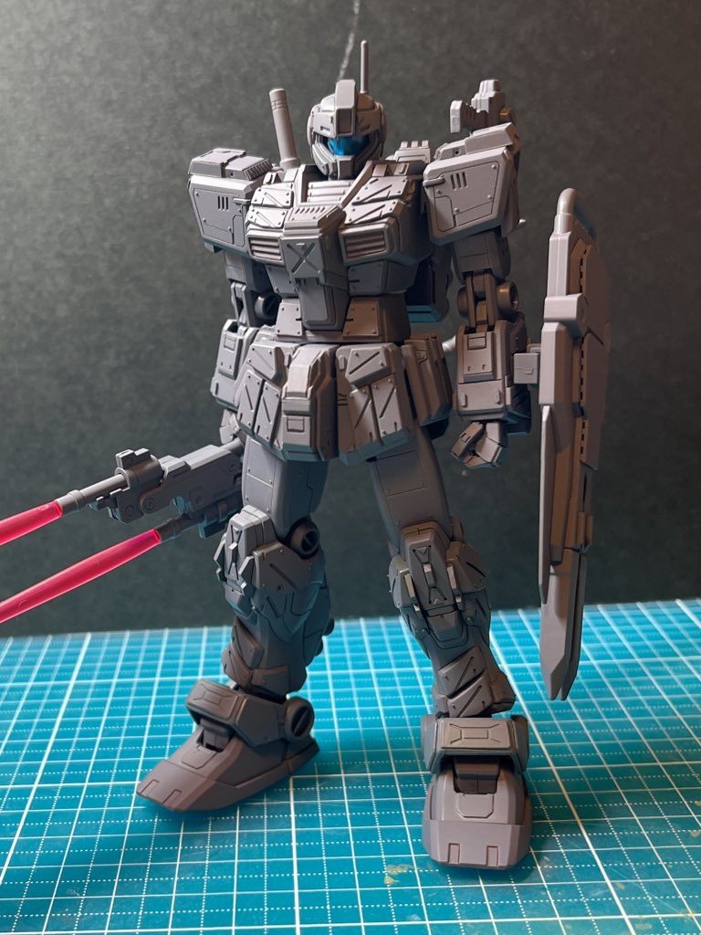 1/144 HGUC RGM-79FP ジム・ストライカー完成しました!–7枚目/制作者:black🇯🇵