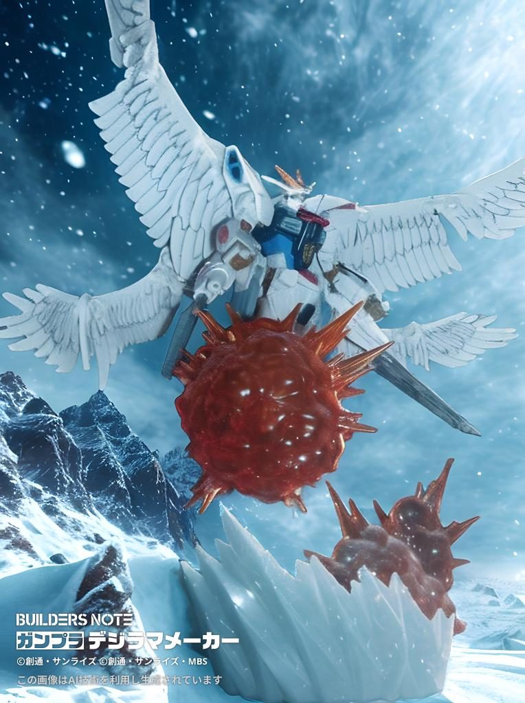 エンジェルフリーダムガンダム–5枚目/制作者：ガンドゥム