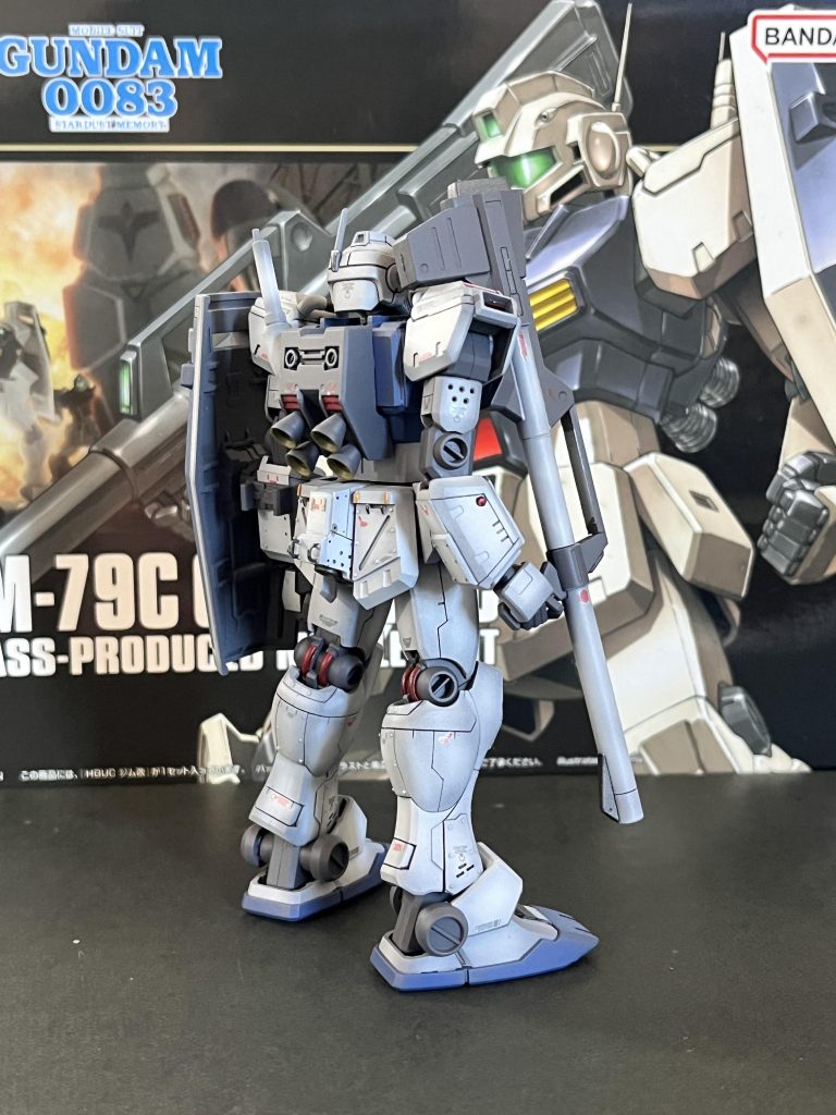 1/144 HGUC RGM-79C ジム改完成しました！–3枚目/制作者：black🇯🇵