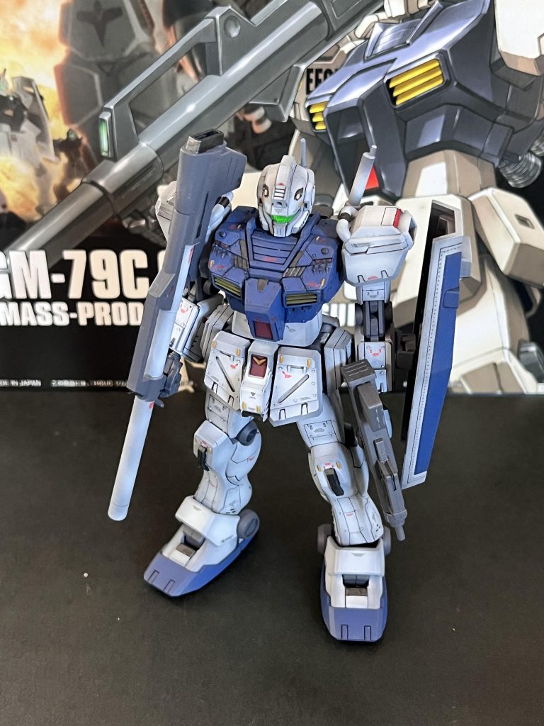 1/144 HGUC RGM-79C ジム改完成しました！–5枚目/制作者：black🇯🇵