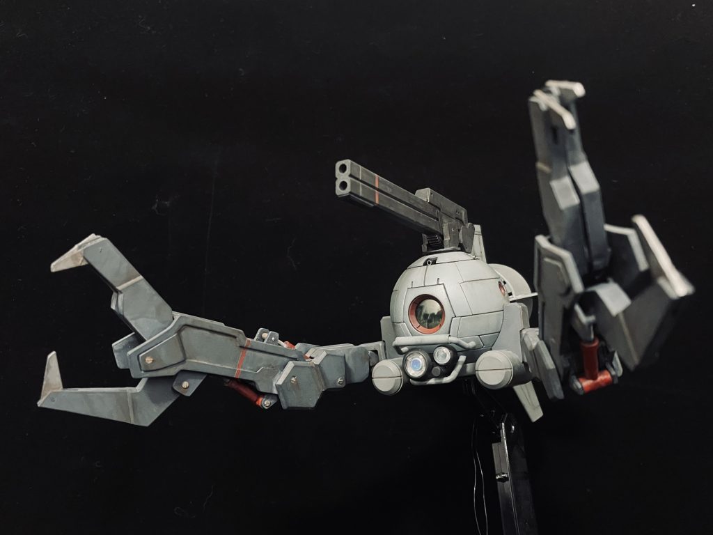 アーム、クロー可動すると共にシリンダー収縮します♪