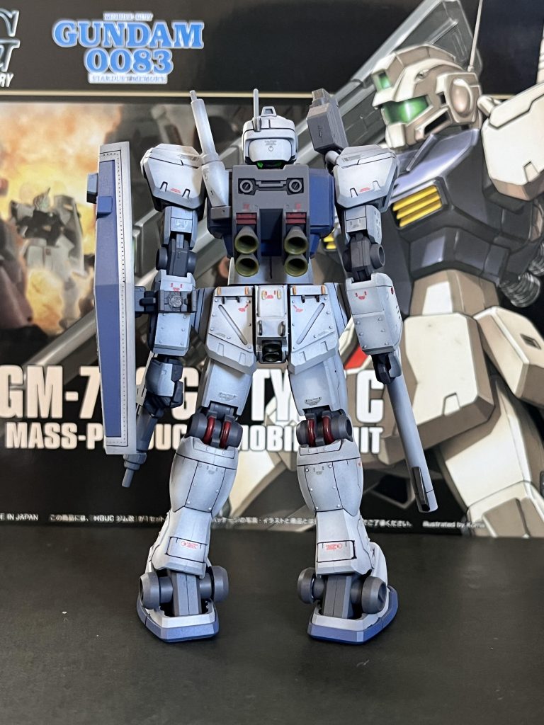 1/144 HGUC RGM-79C ジム改完成しました！–4枚目/制作者：black🇯🇵