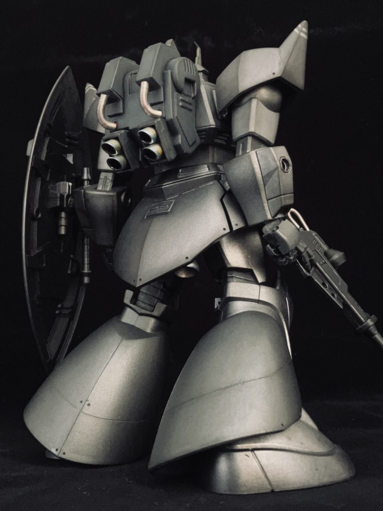 バックパックは高機動型を簡易タイプに変更。バーニアノズルは漢カスペン、直管斜切り爆音仕様です！笑