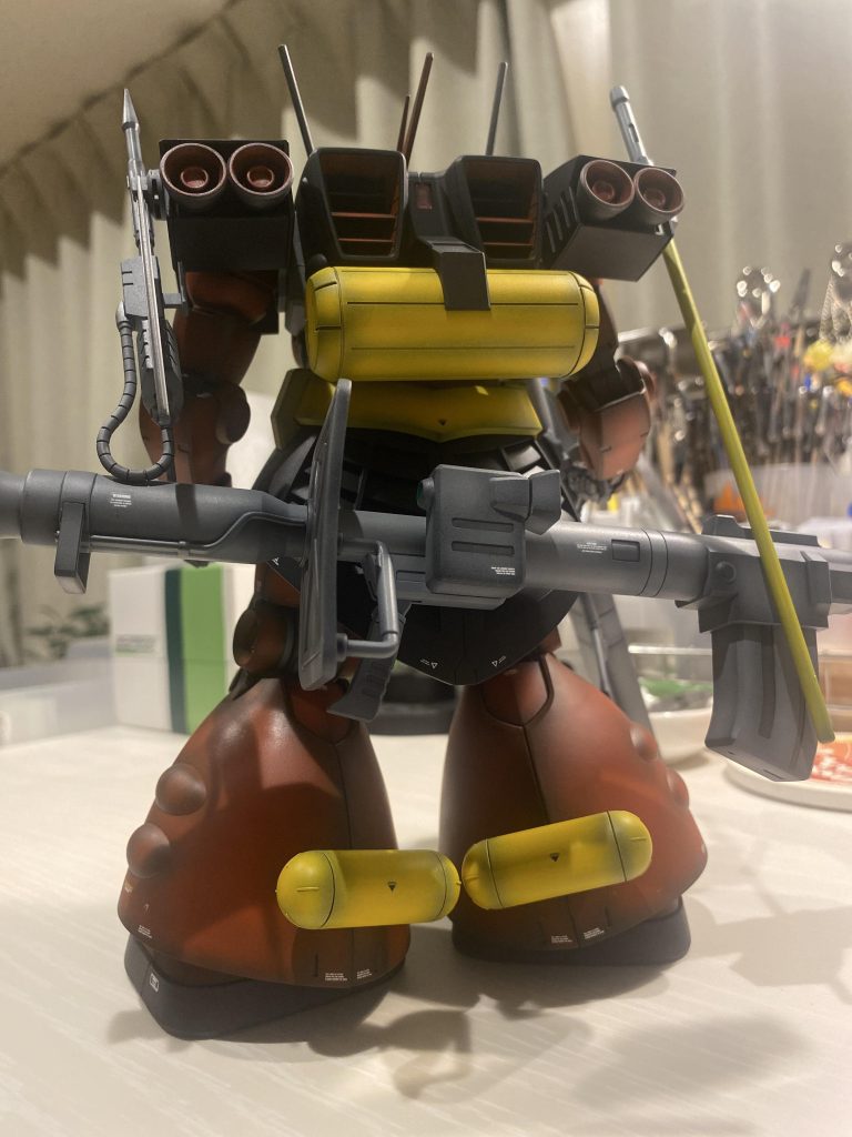 ラケーテンバズも！と言いたいところですが、ネオジム磁石1点だと保持は出来るけど安定しなかった🐤💦