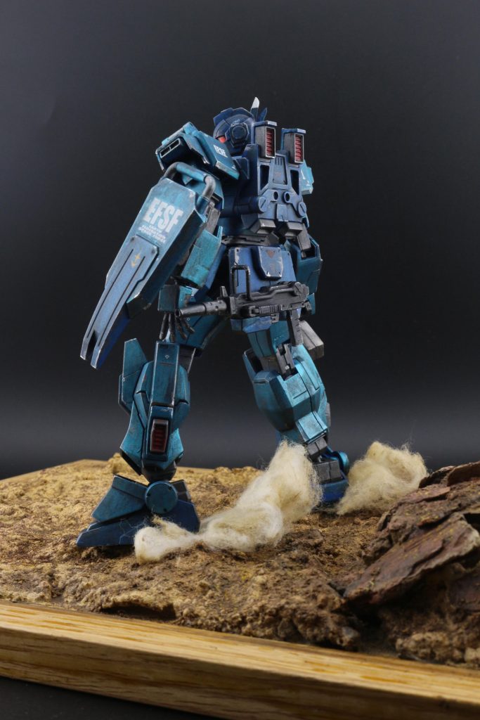 新しい方のブルーディスティニー1号機です。