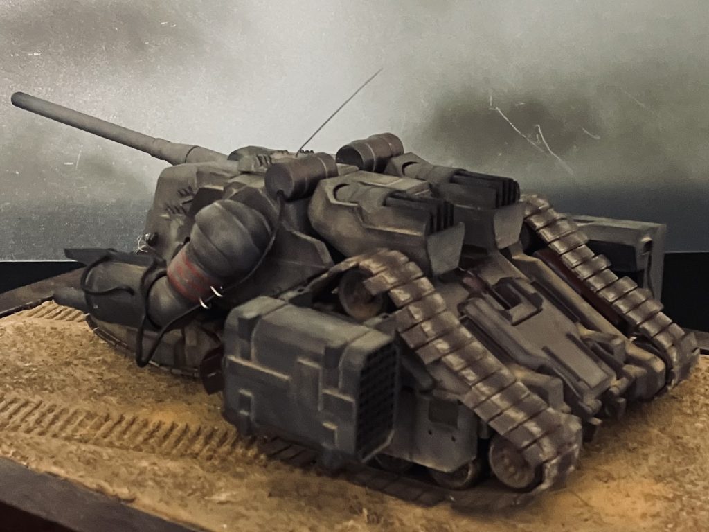 突撃砲形態。差し替え無し、完全変形が出来ます。『行くよ！いつものように 這いつくばって❗️