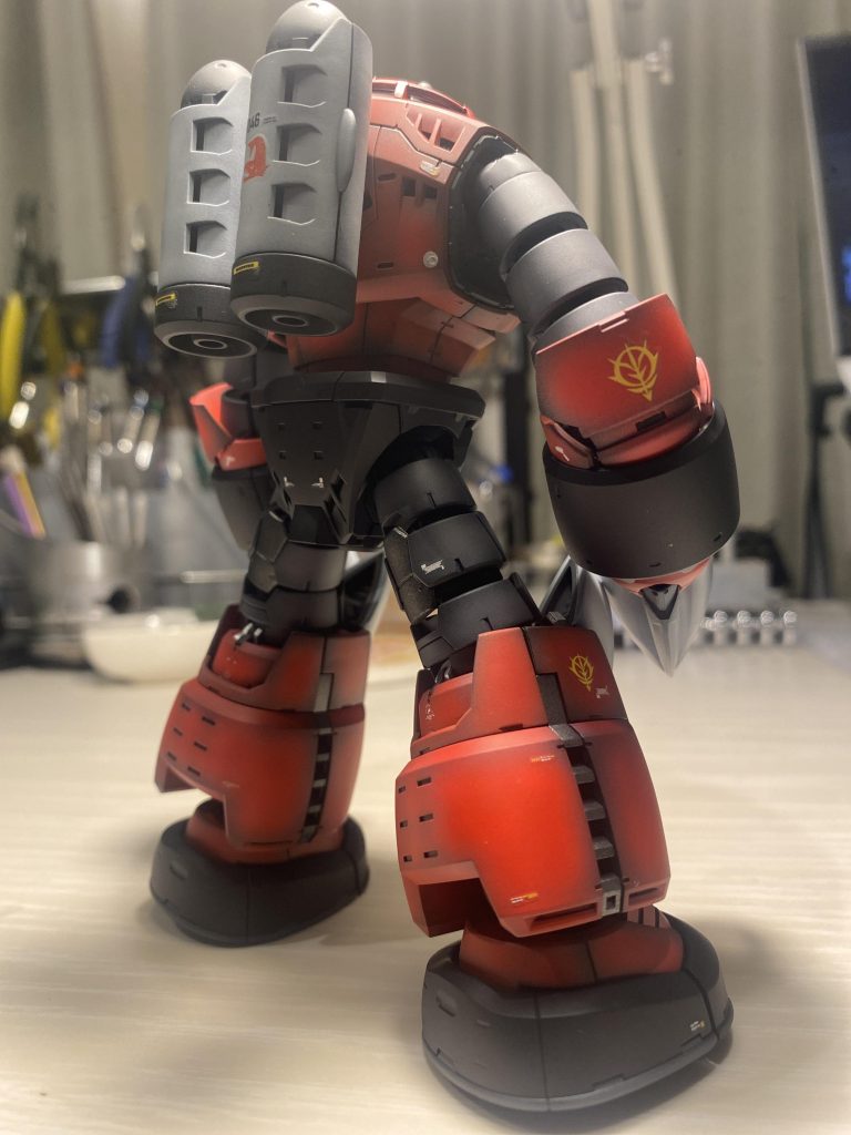 ただ関節は悪名高いアドヴァンスドMSジョイント、お世辞にも…って感じですが許せるレベル🐤✨