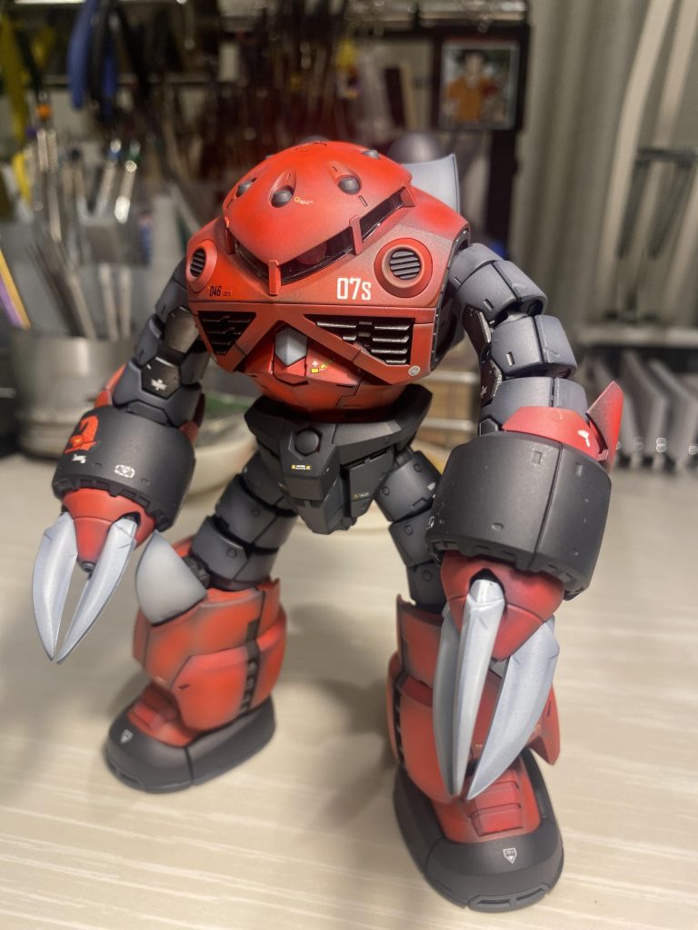 本当にズゴック の決定版だと思える、作りやすい最高のキットでした！今回もご覧いただきありがとうございました🐣💕