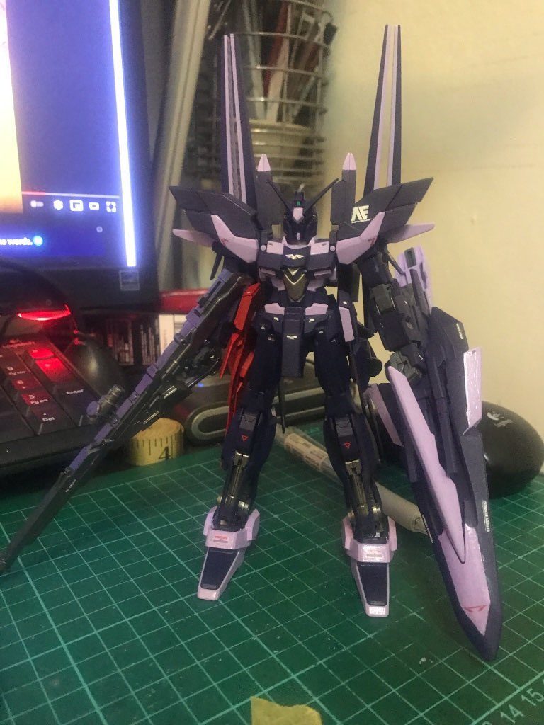 Delta Gundam Kai（黑咲琉璃式樣）–2枚目/制作者：@iten123456