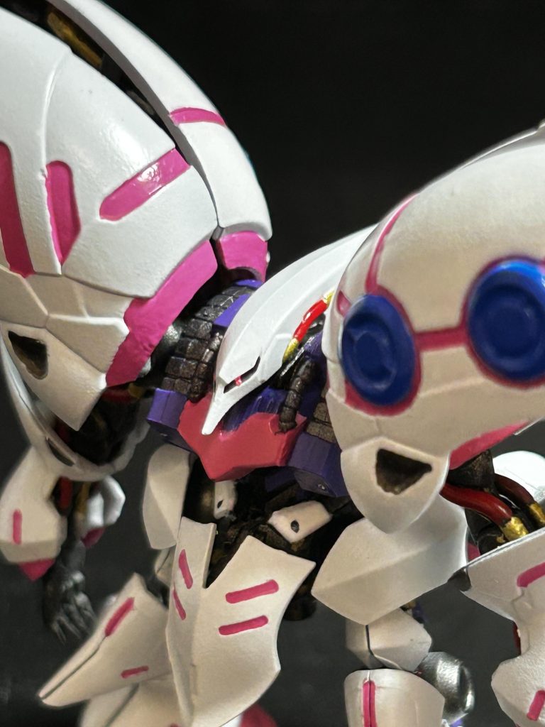 目の点入れはめちゃくちゃ緊張しました。うまくいってよかった…こちらも凄く満足ポイントです。