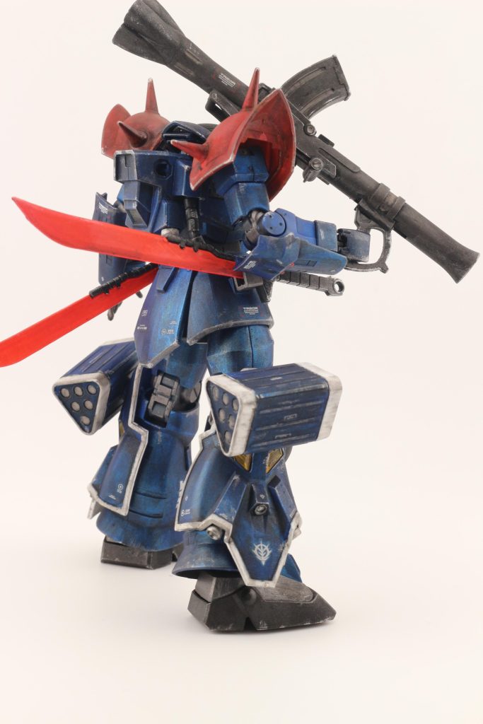 最近お気に入りの蛍光塗料も使用して、ビコーンシステムを導入。エナメル塗料塗料でウォッシングやドライブラシで汚し塗装。無光沢トップコートで仕上げてみました