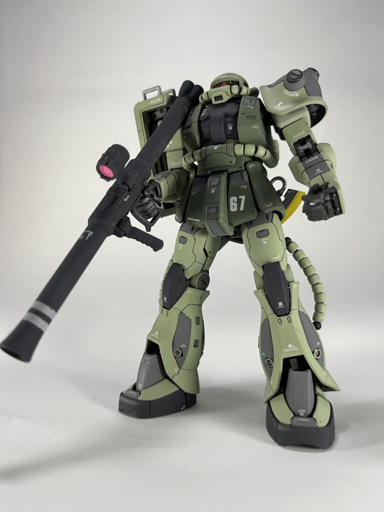 エース機のようなパーソナルカラーもいいのですが、やはり私はこういう量産機やロービジが好みです。