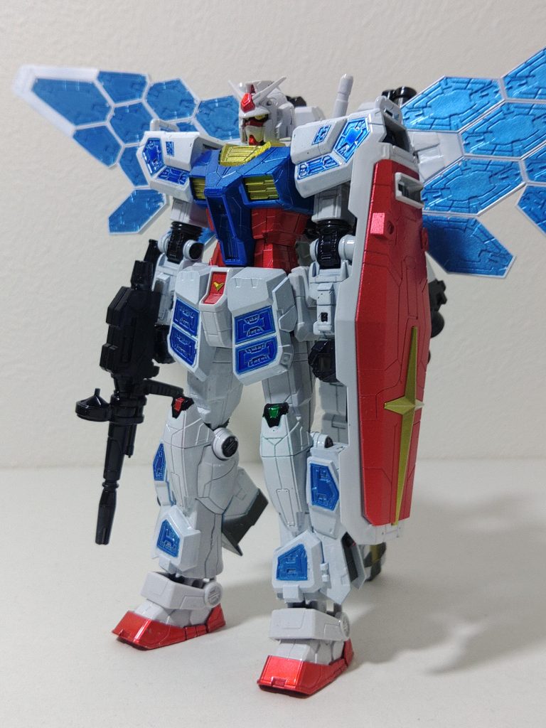 正面から一応、青赤黄はキャンディ塗装です