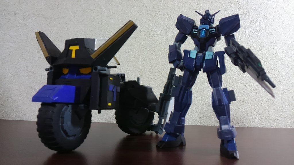 ガンダムTRY-1Mk-Ⅱと一緒に。
